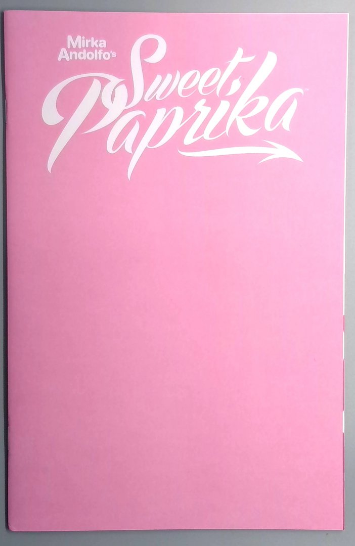 Mirka Andolfos Sweet Paprika #1 NM Pink Blank Cover Image 2021