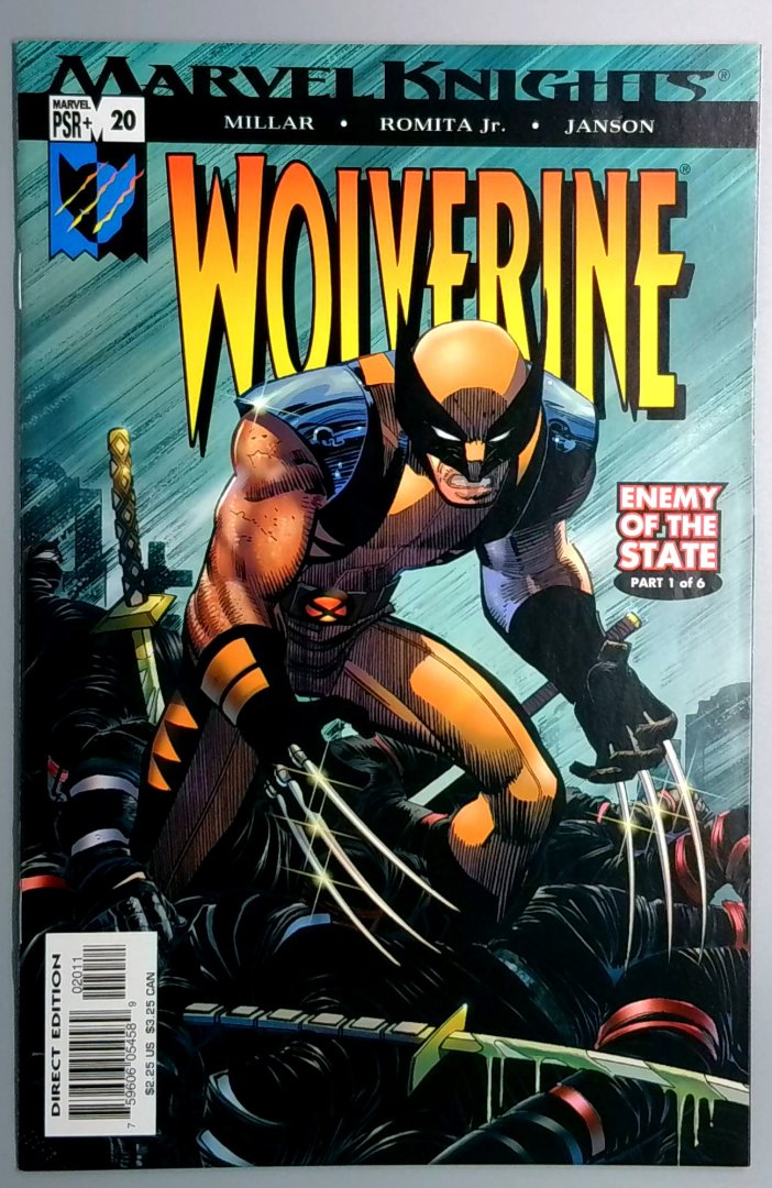 Wolverine #20 NM- Standard Yellow and Blue Costume Edition Marvel