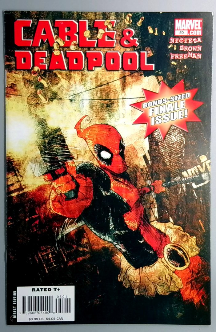 Cable & Deadpool #50 NM FINAL ISSUE, EARLY SKOTTIE YOUNG Marvel 2008