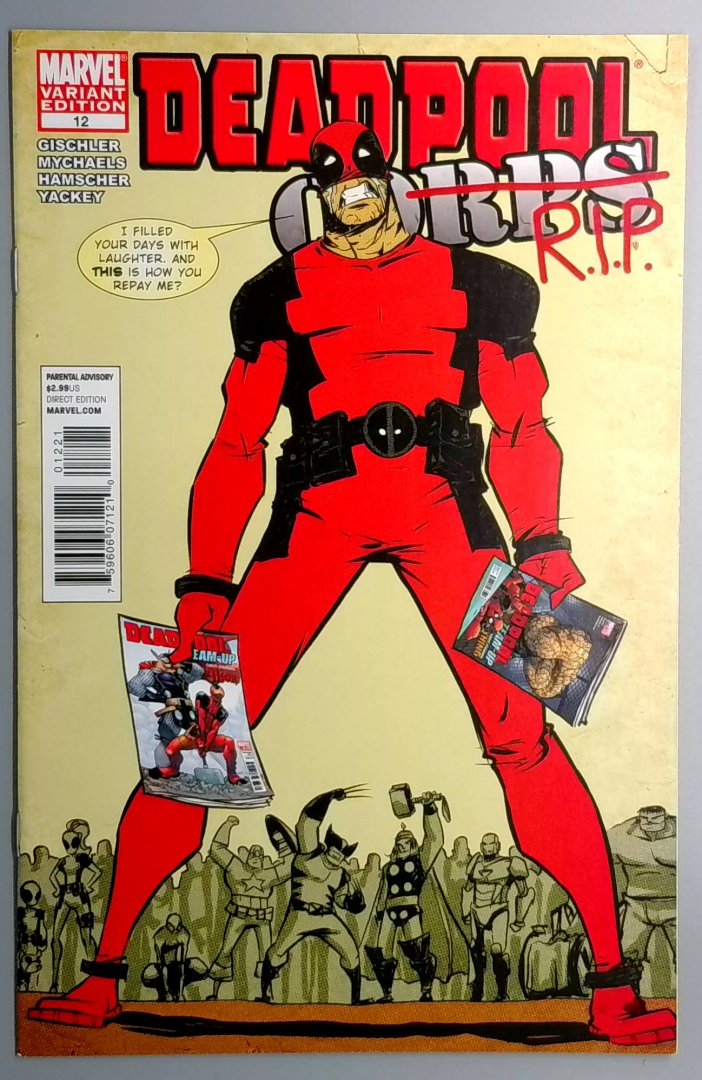 Deadpool Corps #12 VF SKOTTIE YOUNG Variant Edition MARVEL