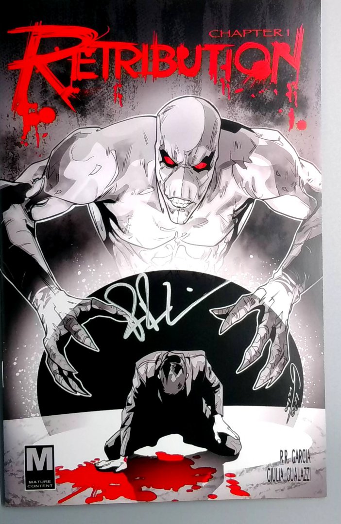 Retribution Chapter 1 NM Comic Book - Signed