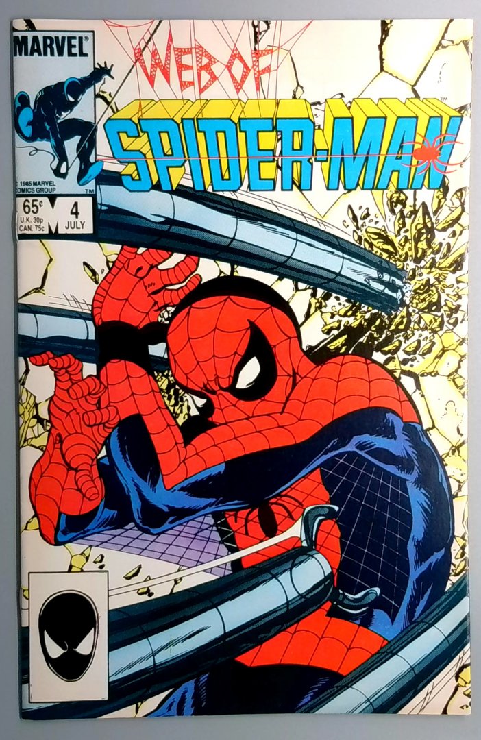Web of Spider-Man #4 NM Marvel 1985