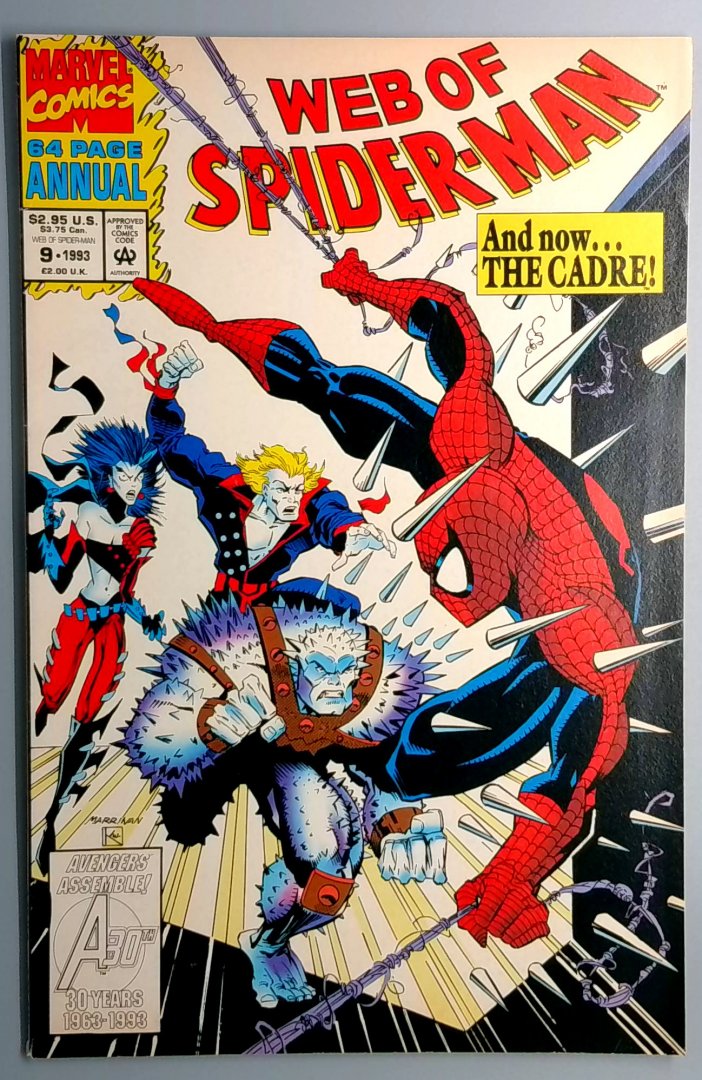 Web of Spider-Man Annual #9 NM MARVEL 1993