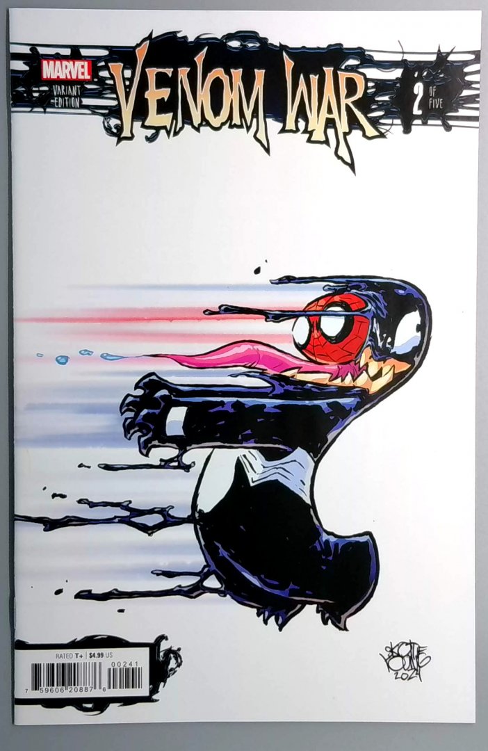 Venom War #2 NM SKOTTIE YOUNG VARIANT Marvel 2024
