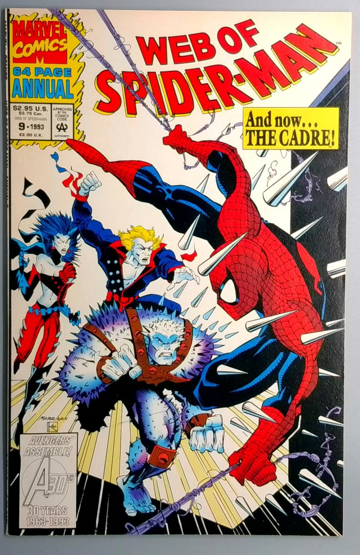 Web of Spider-Man Annual #9 VF/NM MARVEL 1993