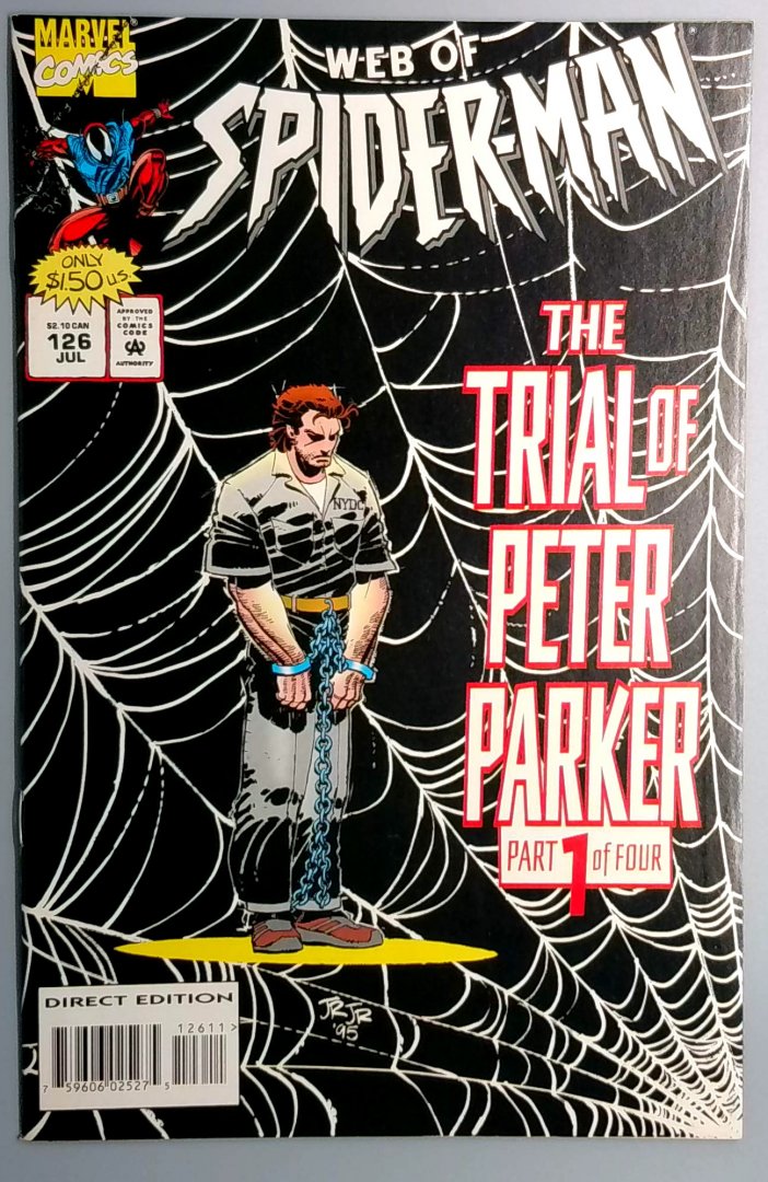 Web of Spider-Man #126 VF Marvel 1995