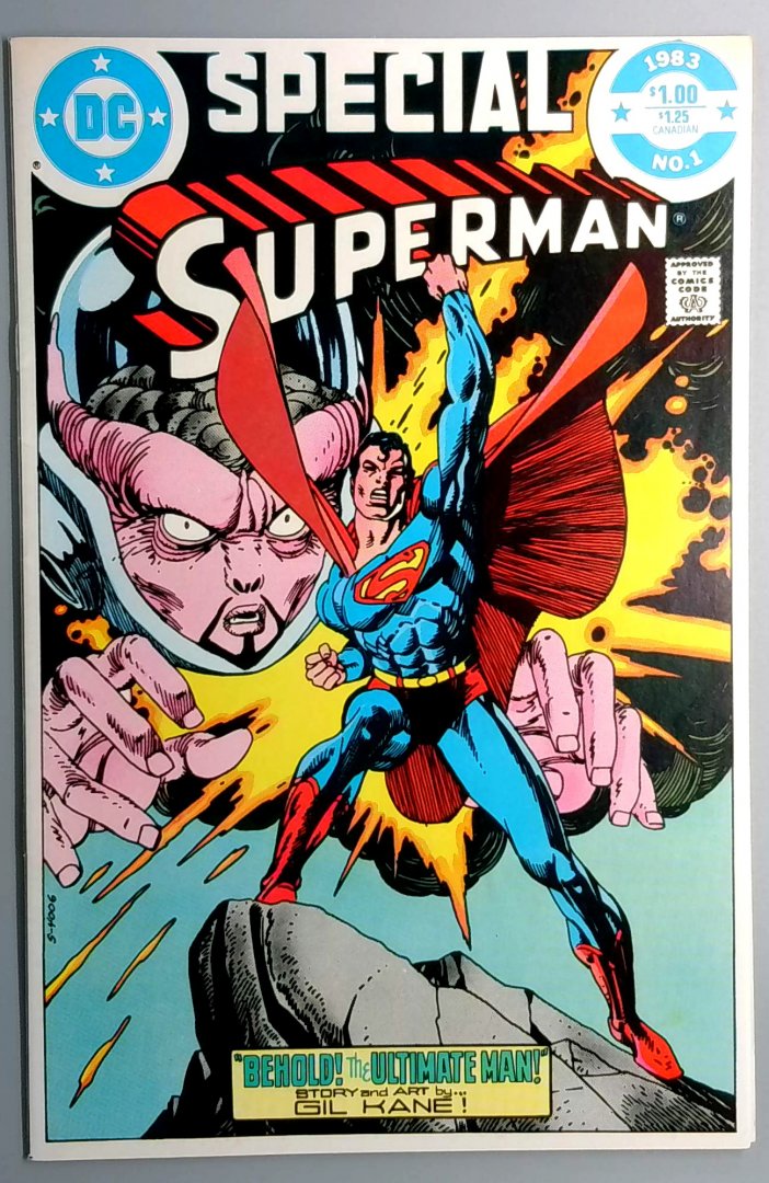 Superman Special #1 VF Ultimate Man scientist Direct Edition DC 1983