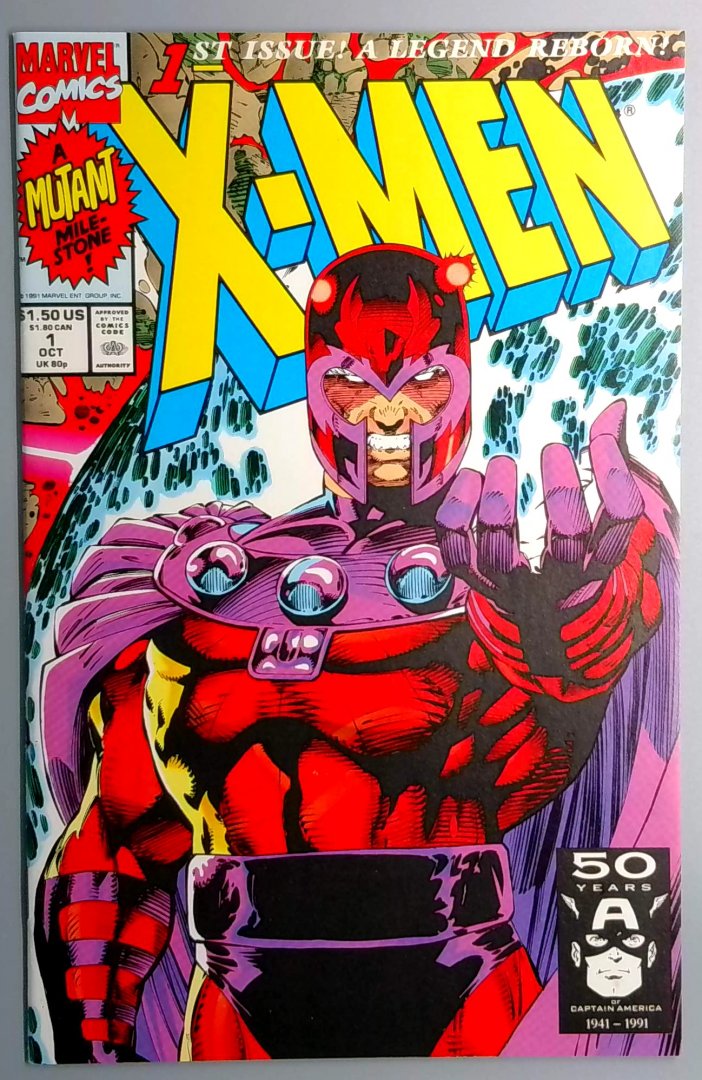 X-Men #1 NM- MAGNETO COVER MARVEL 1991