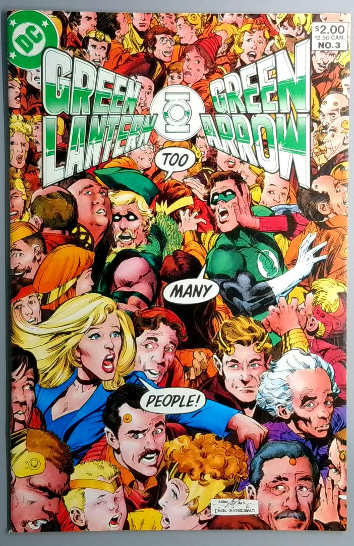Green Lantern/green Arrow #3 NM DC 1983