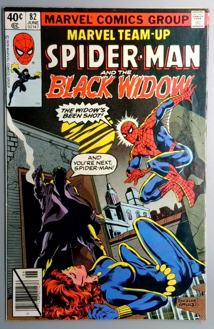 Marvel Team-Up #82 Black Widow Team-Up Marvel 1979