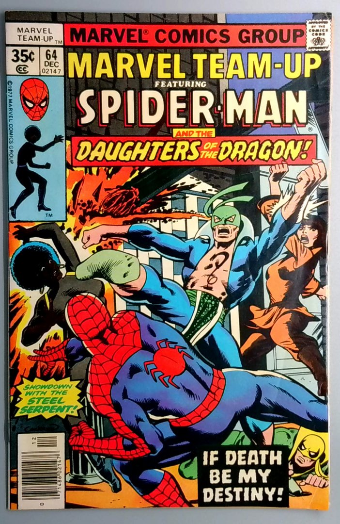 Marvel Team-Up #64 Daughters of the Dragon Marvel 1977
