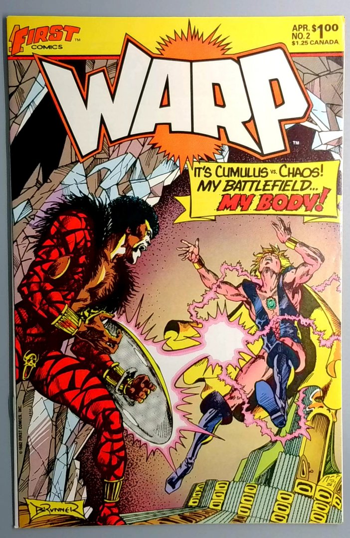 WARP #2 NM- First Comics