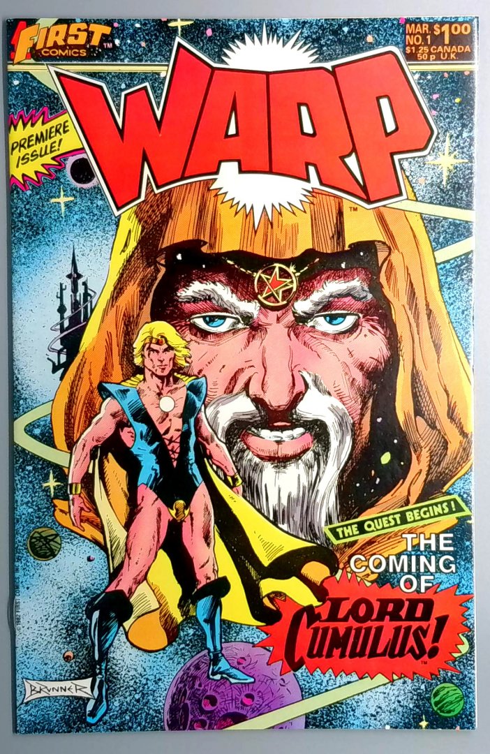 Warp #1 VF/NM First Comics
