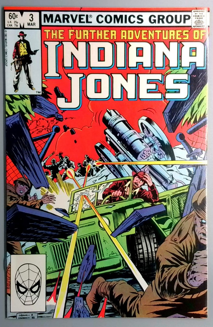 Further Adventures of Indiana Jones #3 VF+ Marvel 1983