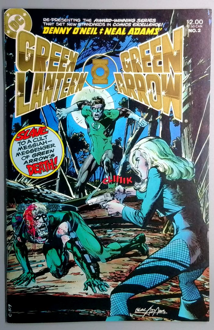 Green Lantern/green Arrow #2 NM DC 1983