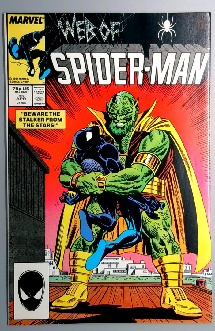 Web of Spider-Man #25 NM- Marvel 1987