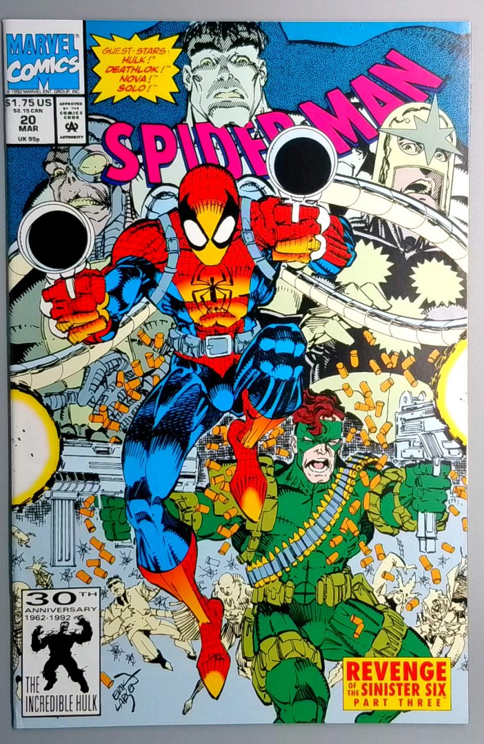 Spider-Man #20 VF+ Marvel 1992