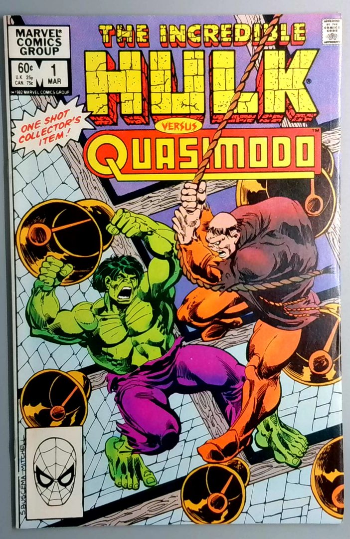 The Incredible Hulk vs. Quasimodo - One Shot 1 - Marvel