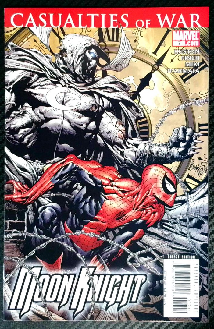 Moon Knight #7 NM- David Finch Marvel 2007