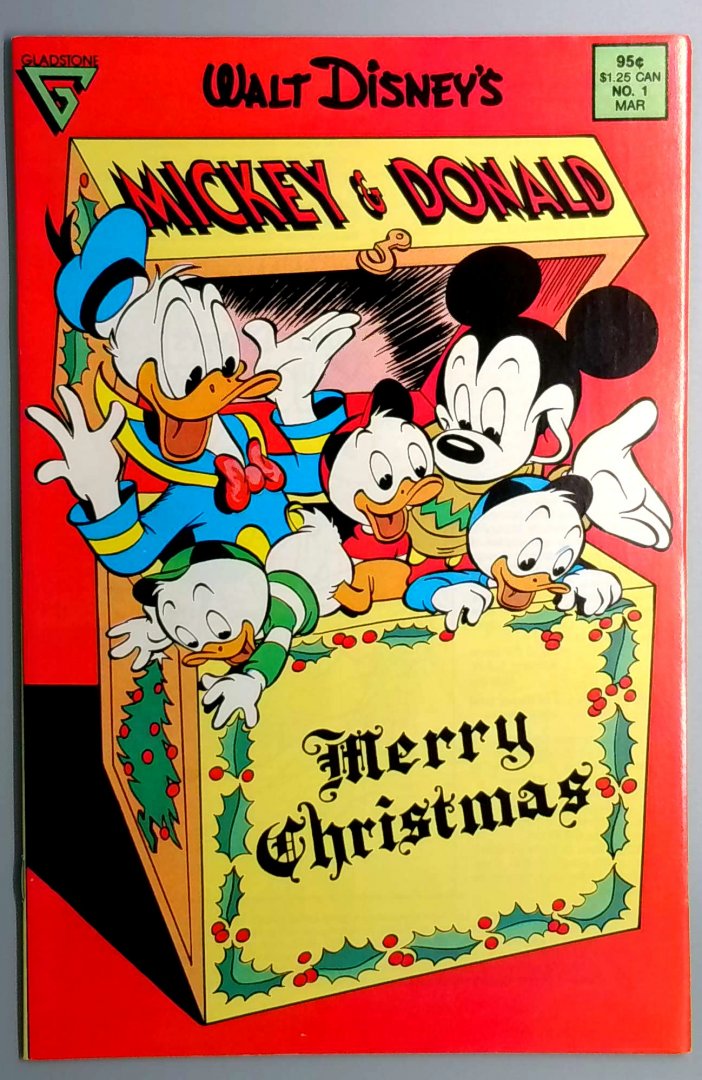 Mickey & Donald #1 NM- DISNEY 1988