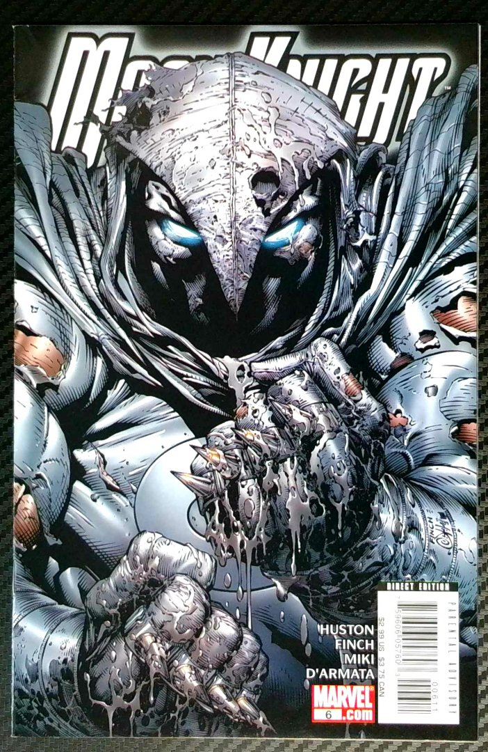 Moon Knight #6 VF- David Finch Marvel 2006