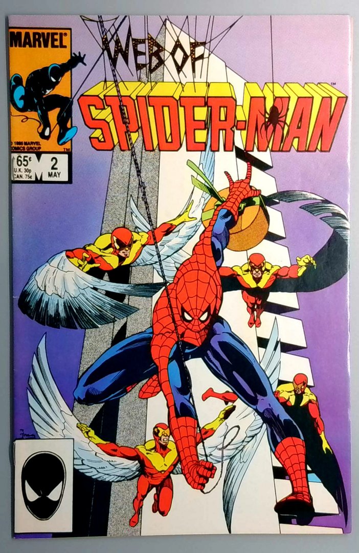 Web of Spider-Man #2 VF/NM Marvel 1985
