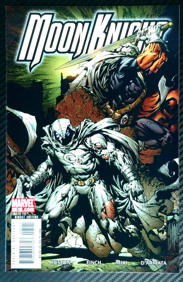 Moon Knight #5 VF David Finch Marvel 2006