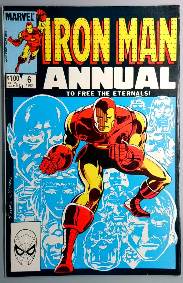 Iron Man Annual #6 VF+ Marvel 1983