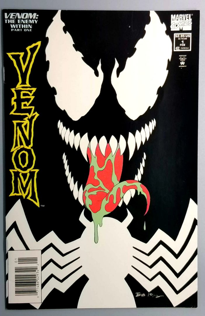 Venom: the Enemy Within #1 VF+ Newsstand Edition Marvel 1994