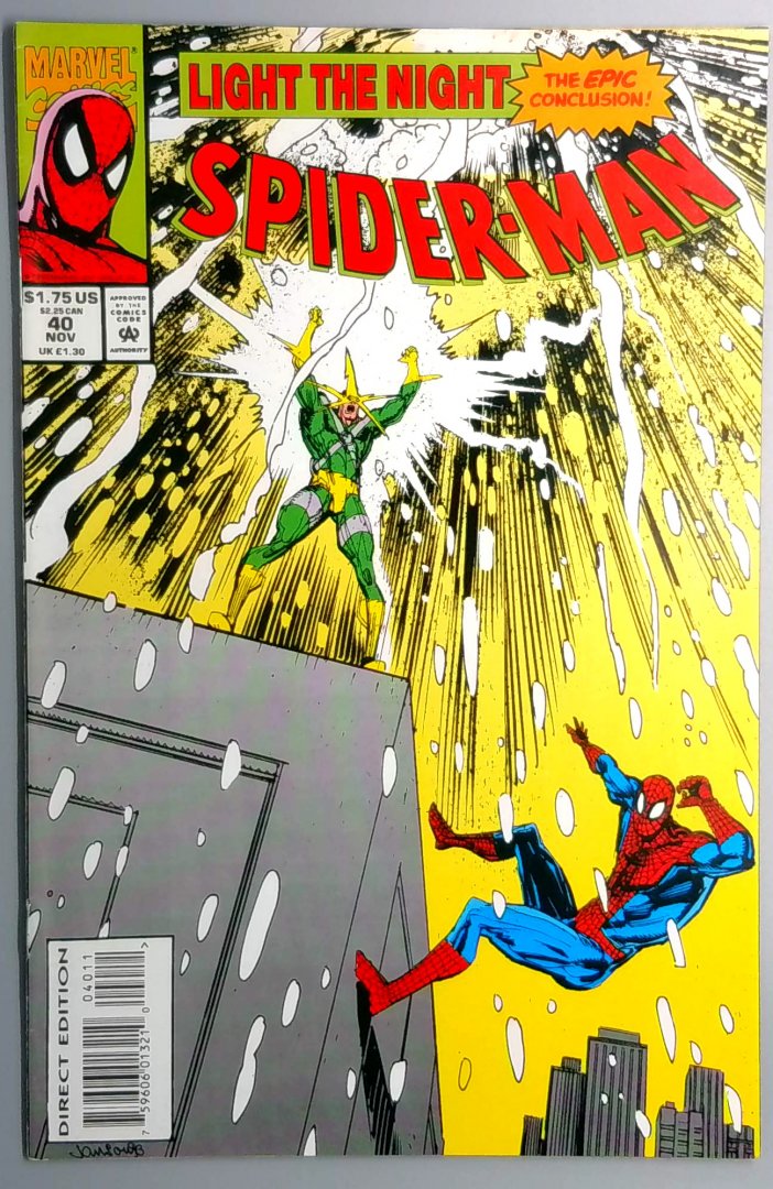 Spider-Man #40 VF+ Marvel 1993