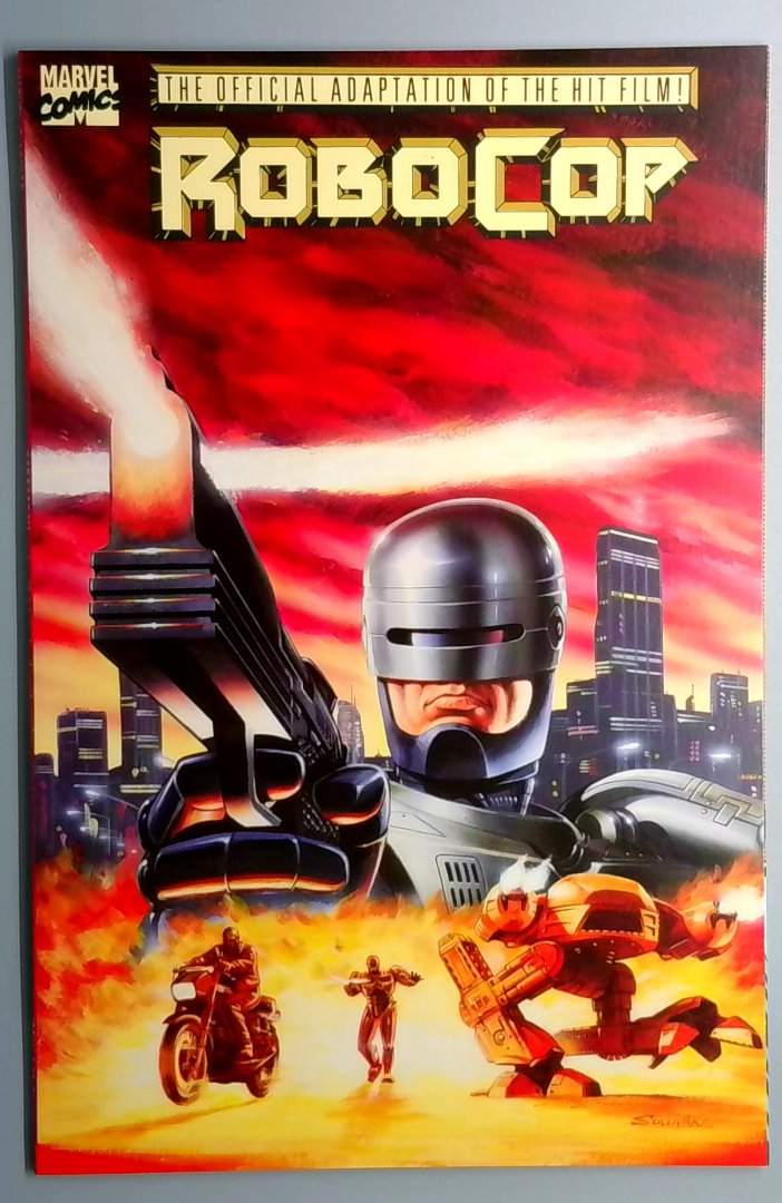 Robocop: Movie Adaptation #1 NM HTF Marvel 1990