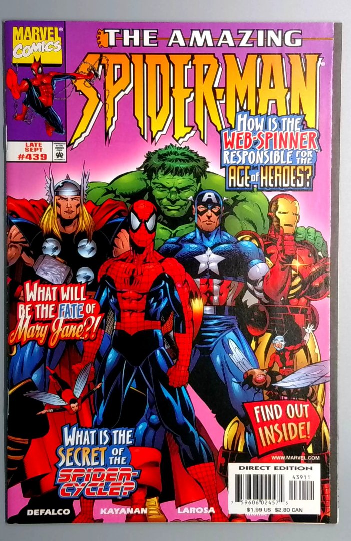Amazing Spider-Man #439 NM Marvel 1998
