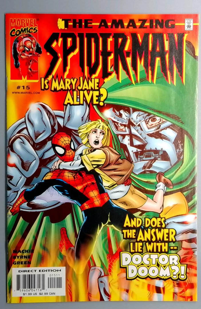 Amazing Spider-Man #15 VF Doctor Doom Marvel 2000