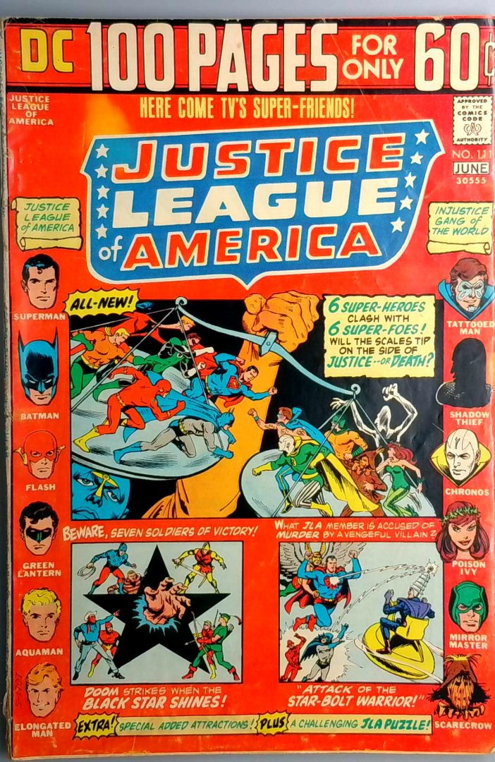 Justice League of America #111 GD/VG DC 1974