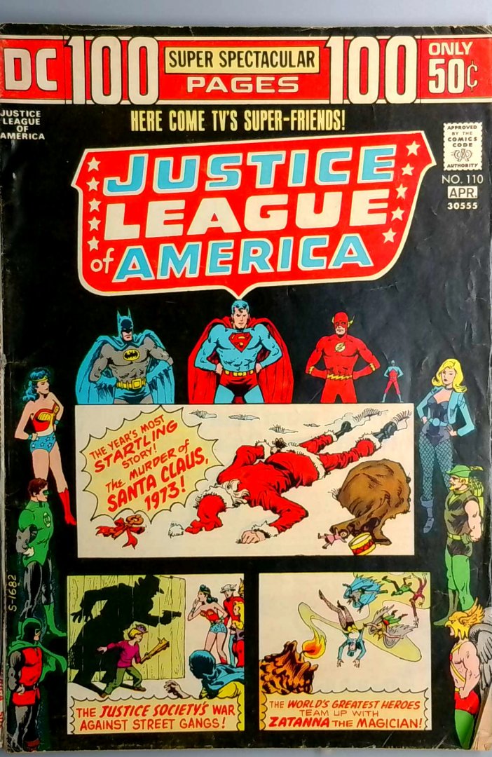 Justice League of America #110 GD/VG DC 1974