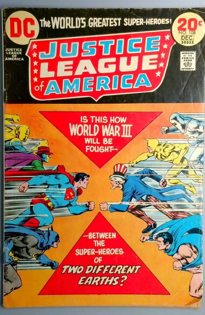Justice League of America #108 VG 2nd Appearance of the Freedom Fighters DC 1973
