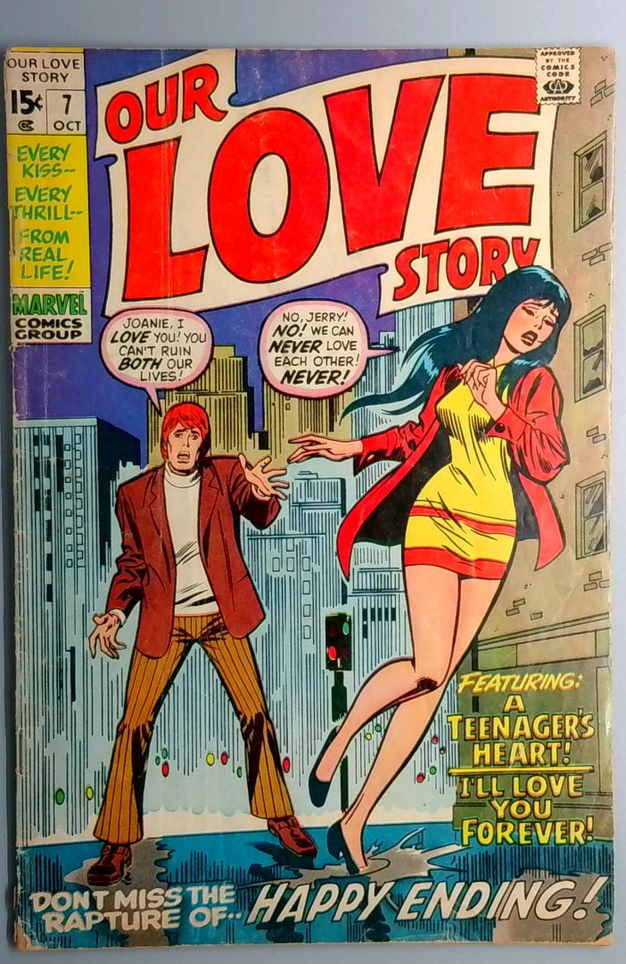Our Love Story #15 VG Marvel - Bronze Age