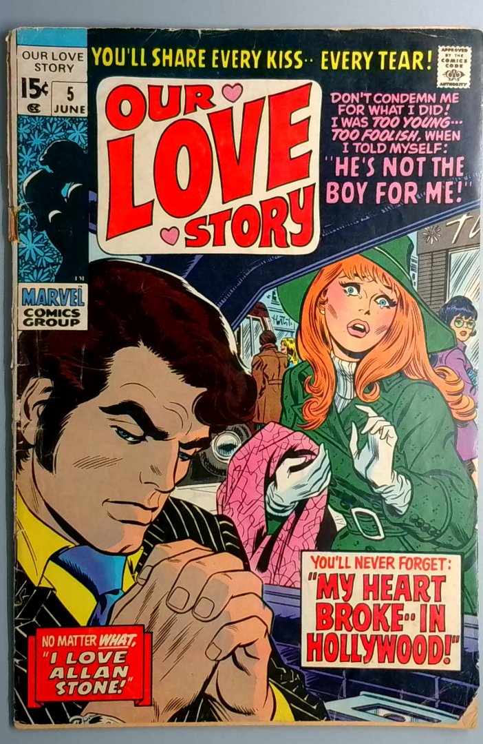 Our Love Story #5 GD/VG Marvel - Bronze Age