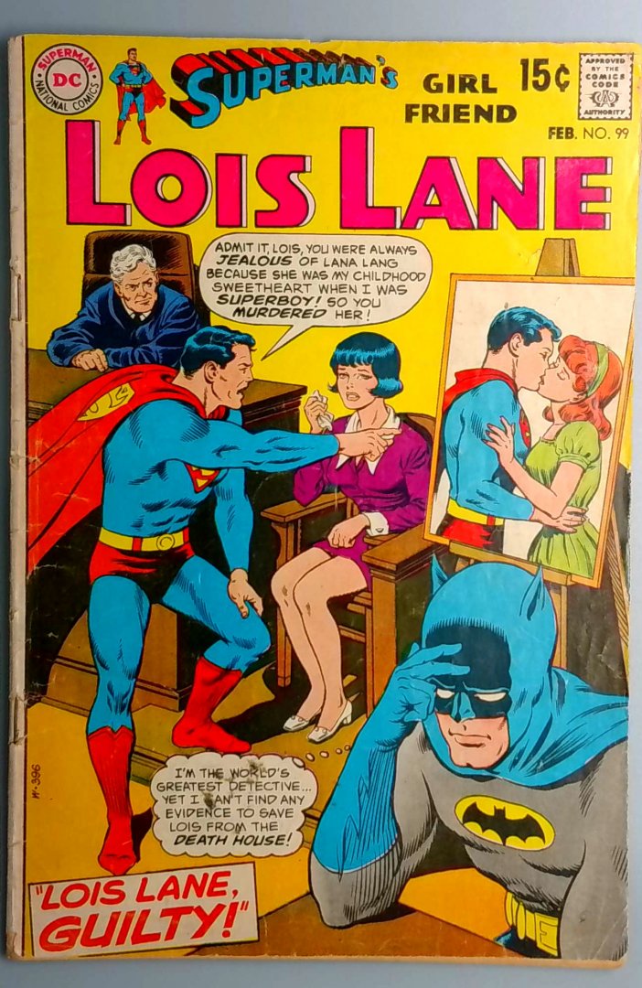 Supermans Girlfriend, Lois Lane #99 GD/VG DC 1970