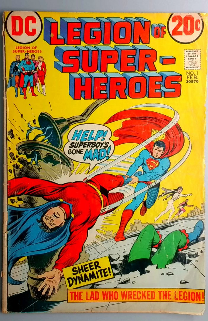 Legion of Super-Heroes #1 GD+ DC 1973