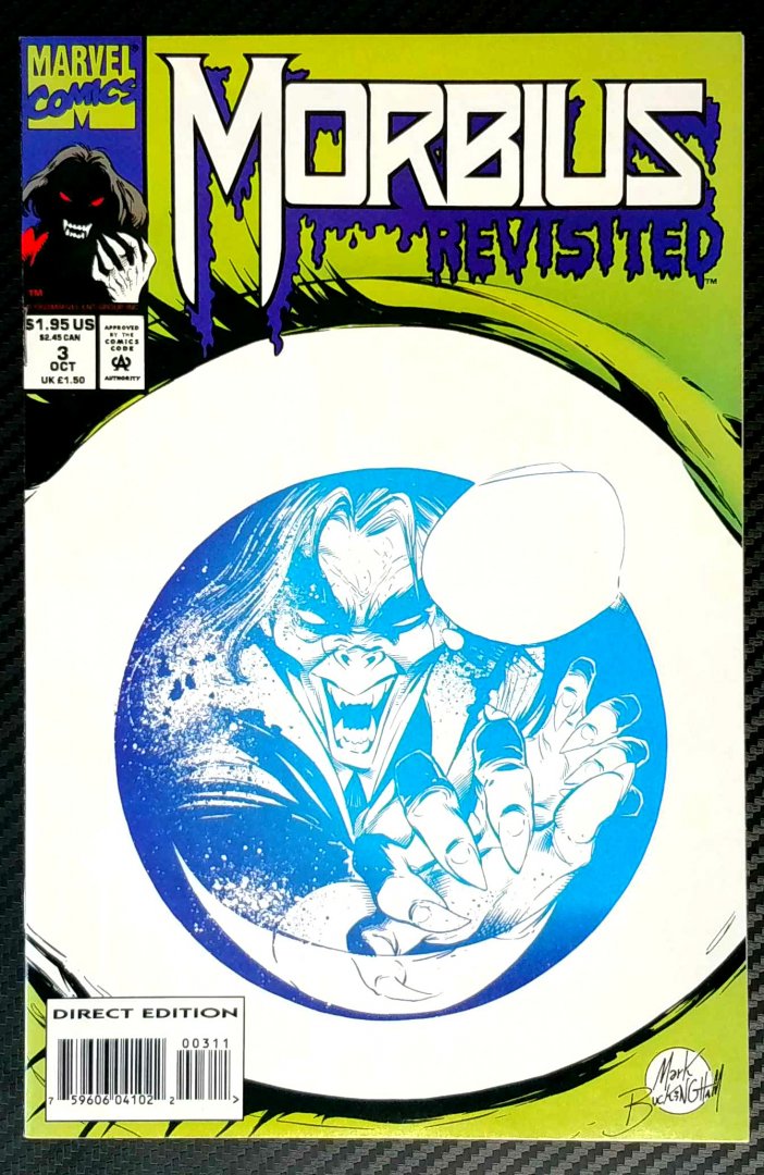 Morbius Revisited #3 NM- Mark Buckingham 1993 Marvel