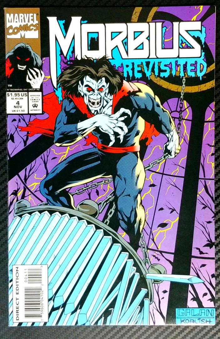 Morbius Revisited #4 NM- Manny Galan 1993 Marvel