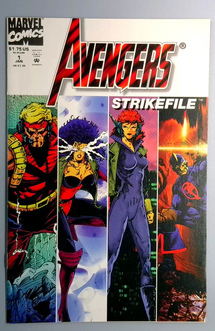 Avengers Strikefile NM- Marvel