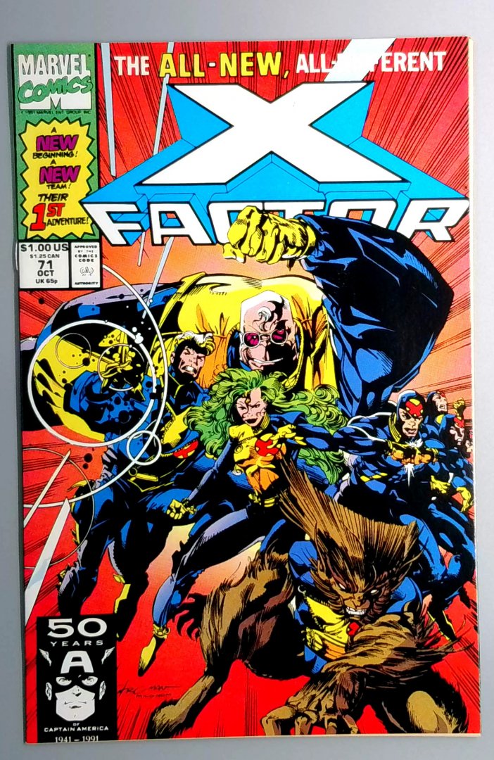 X-Factor #71 NM- New Team Marvel 1991
