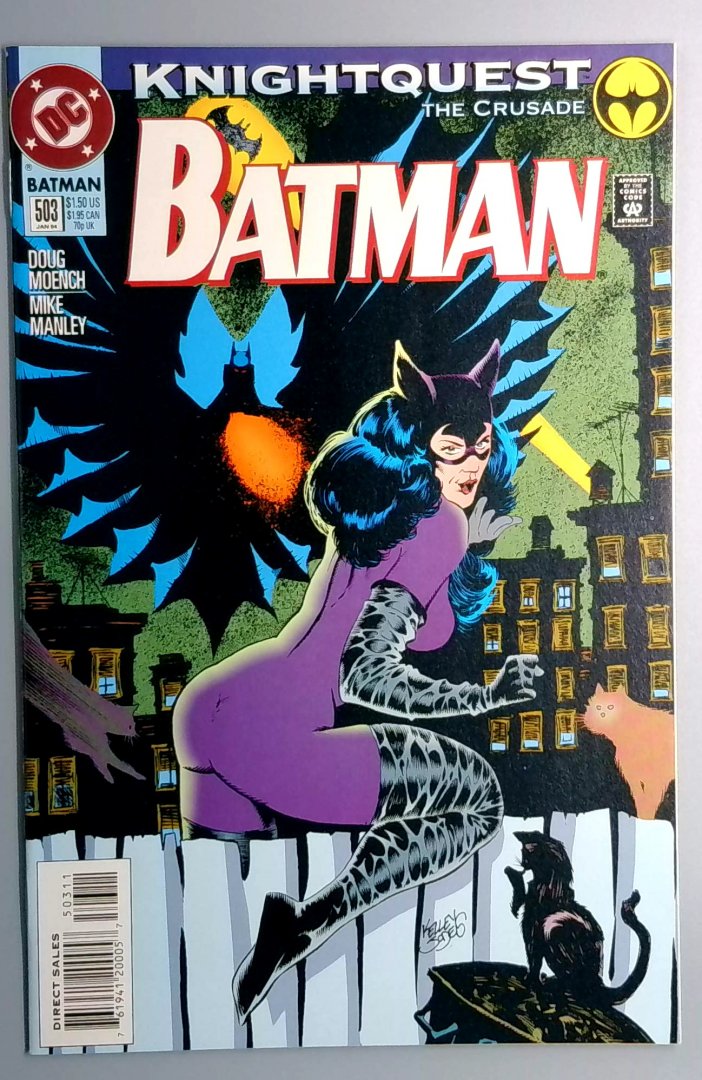 Batman #503 NM Knightquest: the Crusade DC 1994