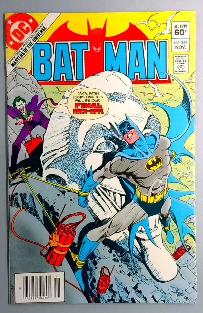 Batman #353 16 Page Masters of the Universe Preview DC 1983