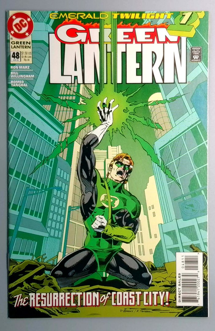 Green Lantern #48 NM Cameo Appearance of Kyle Raynor DC 1994