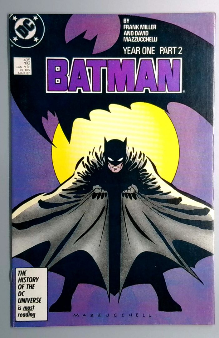Batman #405 1st Appearance of Carmine Falcone DC 1986