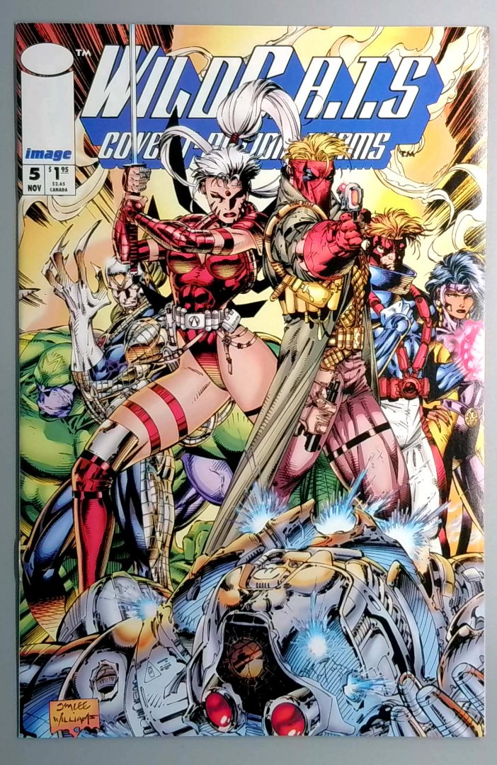 Wildc.a.t.s. Covert Action Teams #5 NM- Image 1993