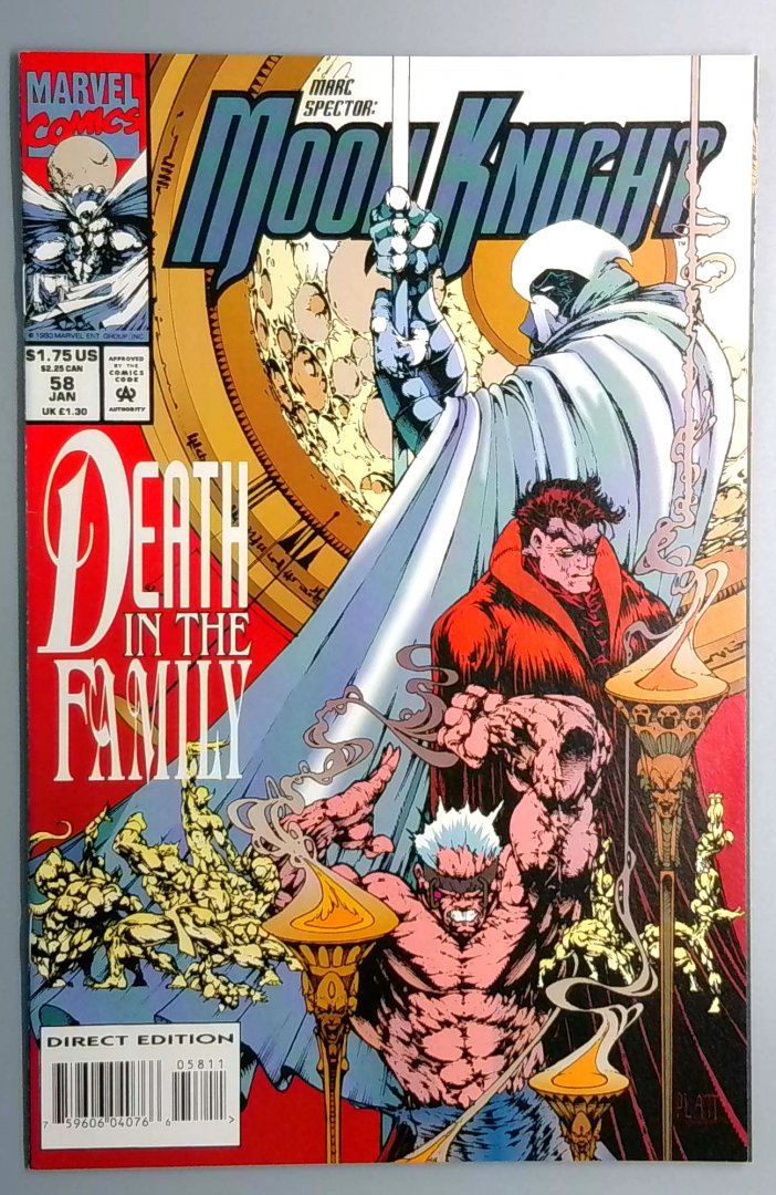 Marc Spector: Moon Knight #58 NM Platt Art Marvel 1994